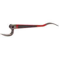 Hultafors 824115U Adjustable Steel 209 SB Wrecking Bar with Rubber-Clad Handle, 2-1/5" Width, 25" Length