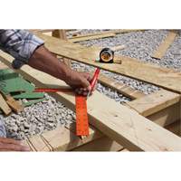 Johnson CS10-O High-Visibility Orange EZ Read Carpenter Square