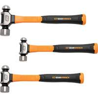 Gearwrench GWH3PCBP Jeu de marteaux &agrave; panne ronde avec manches en fibre de verre, 3 morcea