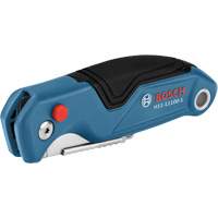 Bosch H11-11100-1 Folding Utility Knife, 2.4" Blade