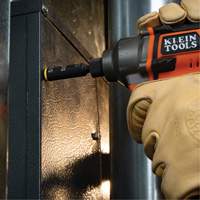 Klein Tools 32500HD 11-in-1 Impact Rated Multi-Bit Screwdriver/Nut Driver, 8" L, Cushion Grip Handle