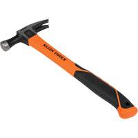 Klein Tools H80718 Marteau &agrave; panne droite, 18 oz, Prise en Fibre de verre, 14-4/5" lo