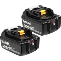 Makita 197429-0 Bloc-pile pour outil sans fil LXT, Lithium-ion, 18 V, 6 Ah