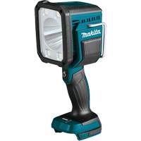 Makita DML812 Lampe de poche/projecteur lithium-ion sans fil 18 V LXT (outil uniquement), DEL, 1250 lumens, 5 hres de fonctionnement, Bloc-pile Rechargeable
