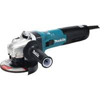 Makita GA5091X01 Meuleuse &agrave; angle avec freins m&eacute;caniques SJS II & g&acirc;chette au pouce, 5", 120 V, 15 A, 2800 - 11 500 Tr/min