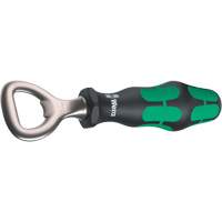 Wera Tools 05030005001 Anti-Roll Bottle Opener with Kraftform Ergonomic Handle