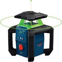Bosch GRL18V-34K 18V Green-Beam Horizontal/Vertical Rotary Laser Kit with Carrying Case, 2000' (609.6 m), 630-670 Nm