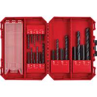 Milwaukee 49-22-5613 M3 to M12 Metric Straight Flute Plug Tap & Drill Bit Set, 20 Pieces
