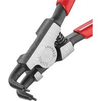 Knipex 46 21 A11 SBA Pince pour anneaux de retenue ext&eacute;rieurs avec pointes forg&eacute;es pour arbres de 25/64" &agrave; 1"