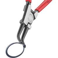 Knipex 46 31 A22 SBA Pince pour anneaux de retenue ext&eacute;rieurs avec pointes forg&eacute;es