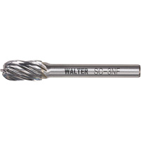 Walter Surface Technologies 01V006 Carbide Burr, SC-3, 3/8" Dia., 3/4" Depth of Cut