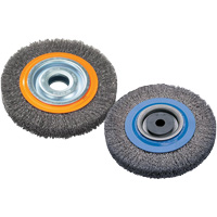 Walter Technologies Pour Surface 13B040 Brosse rotative, 4" dia., Fils 0,118", Arbre 1/2"