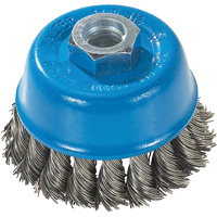 Walter Technologies Pour Surface 13F314 Brosse coupe &agrave; fils nou&eacute;s torsad&eacute;s, 3" dia. x 5/8"-11 arbre