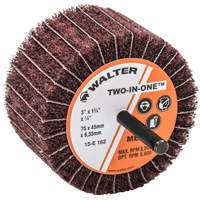 Walter Surface Technologies 15E162 Two-In-One Flap Wheel