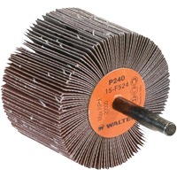 Walter Technologies Pour Surface 15F524 Disques &agrave; lamelles - Meules &agrave; lamelles Coolcut, Oxyde d'aluminium, Grain 240, 2-1/2" x 1-1/2" x 1/4"