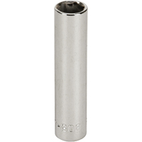 Armstrong Tools 37-208 Douille, 8 mm, Prise 1/4", 6 pans, Profond