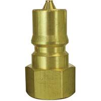Topring 29.183 Hydraulic Quick Coupler Plug, 1/2" Dia., Brass