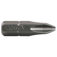 Apex 440-3X Insert Bits, Phillips, 3, 1/4" Drive