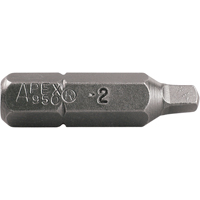 Apex 950-1X Embouts &agrave; ins&eacute;rer, Carr&eacute;e, 1, Prise 1/4"