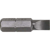 Apex 445-000X Limited Clearance Insert Bits, Slot, 2/16", 1/4" Drive