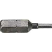Apex 185-6X SAE Insert Bits, Hex, 1/4", 1/4" Drive