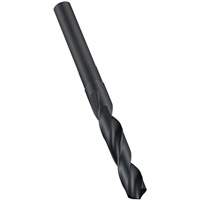 Dormer 5968838 Reduced Parallel Shank Drill Bit, 47/64", High Speed Steel, 3-1/8" Flute, 118° Point