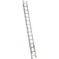 Featherlite 4228D &eacute;chelles &agrave; coulisse industrielles & robustes, Cap 300 lb, 25' h, Calibre 1A