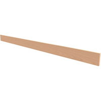Metaltech F-TB07 Composants pour &eacute;chafaudages la tour en fibre de verre, Plinthe, 60" la x 4" h