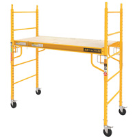 Metaltech I-CISC &eacute;chafaudages mobiles - &eacute;chafaudage maxi carr&eacute;, Cadre Acier, 74" p x 74" h