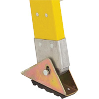 Featherlite 5610D &eacute;chelles droites industrielles extra robustes (s&eacute;rie 5600), 10', Fibre de verre, 375 lb, CSA calibre 1AA