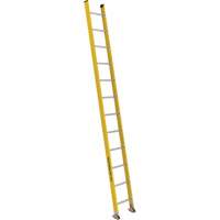 Featherlite 5612D Industrial Extra Heavy-Duty Straight Ladders (5600 Series), 12', Fibreglass, 375 lbs., CSA Grade 1AA