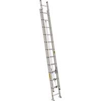 Featherlite 3224D Industrial Heavy-Duty Extension Ladders (3200D Series), 300 lbs. Cap., 21' H, Grade 1A