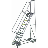 All Directional Ladders, 6 Steps, 24" Step Width, 60" Platform Height, Steel  VC402 | TENAQUIP