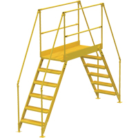 Crossover Ladder, 128" Overall Span, 60" H x 60" D, 24" Step Width  VC457 | TENAQUIP