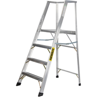 Featherlite 3508-XW Escabeaux &agrave; plateforme industriels extra larges et robustes (s&eacute;rie 3500-XW), 8', Cap. De 300 lb