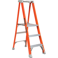 Louisville Ladder FXP1703 Escabeaux industriels robustes Pro Platform (s&eacute;rie FXP1700), 3', Cap. De 300 lb