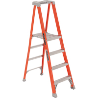 Louisville Ladder FXP1704 Escabeaux industriels robustes Pro Platform (s&eacute;rie FXP1700), 4', Cap. De 300 lb