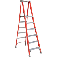 Louisville Ladder FXP1706 Escabeaux industriels robustes Pro Platform (s&eacute;rie FXP1700), 6', Cap. De 300 lb