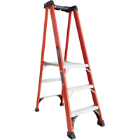 Louisville Ladder FXP1803HD Escabeaux industriels extra robustes Pro Platform (s&eacute;rie FXP1800), 3', Cap. De 375 lb