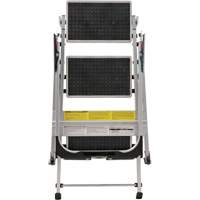 Tilt & Roll Step Stool Ladder, 3 Steps, 34" x 22" x 50.75" High  VD439 | TENAQUIP