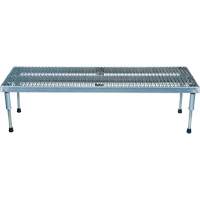 Vestil AHW-H-1948-SS Plate-forme ajustable Step-Mate, 1 marche(s), 47" la x 19" lo x 16-1/2" h, Capacit&eacute; 500 lb