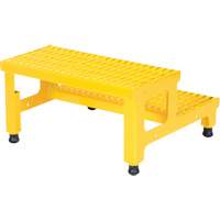 Adjustable Step-Mate Stand, 2 Step(s), 23-13/16" W x 22-7/8" L x 15-1/4" H, 500 lbs. Capacity VD446 | TENAQUIP