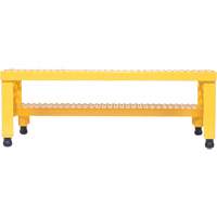 Adjustable Step-Mate Stand, 2 Step(s), 36-3/16" W x 22-7/8" L x 15-1/4" H, 500 lbs. Capacity VD447 | Tenaquip