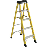 Step Ladder, 5', Fibreglass, 300 lbs. Capacity, Type 1A  VD505 | TENAQUIP