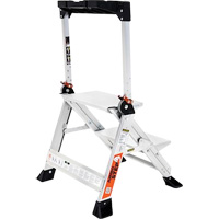 Little Giant Ladders 11902-303 Jumbo Step Ladder, 1.5', Aluminum, 375 lbs. Capacity, Type 1AA