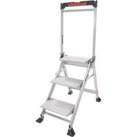 Little Giant Ladders 11903-303 Jumbo Step Ladder, 2.2', Aluminum, 375 lbs. Capacity, Type 1AA