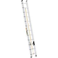 Metaltech E-ELA24T1 Jobsite Series Extension Ladder, 250 lbs. Cap., 24' H, Grade 1