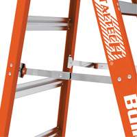 Metaltech E-SLFB12T1AA Step Ladder, 12', Fibreglass, 375 lbs. Capacity, Type 1AA