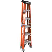 Metaltech E-SLFB6T1AA Step Ladder, 6', Fibreglass, 375 lbs. Capacity, Type 1AA