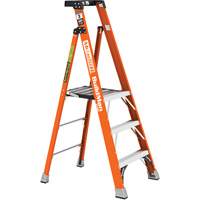 Metaltech E-PSFB3T1A Safespace Platform Step Ladder, 3', 300 lbs. Cap.